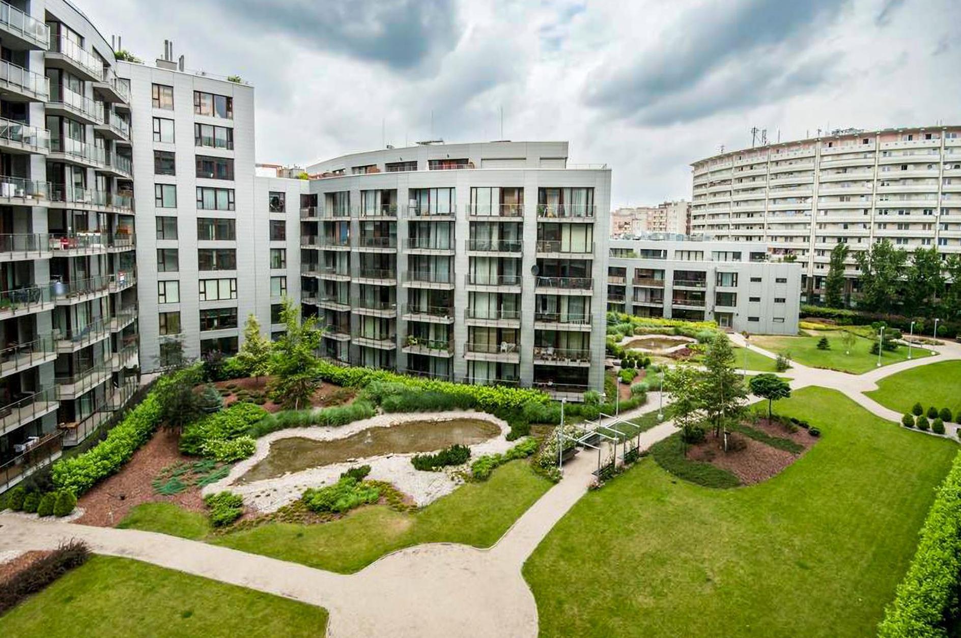 Apartamenty Triton Park وارسو المظهر الخارجي الصورة